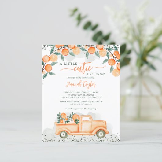 Een kleine bezuiniging op de manier waarop Baby sh (Staand voorkant)