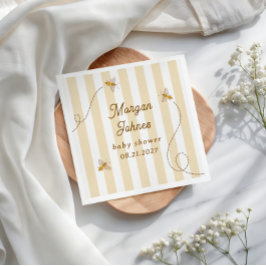 Een Kleine Bij Baby Shower Servet