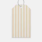 Een Kleine Bij Geel Baby Borrel Cadeaulabel (Achterkant)