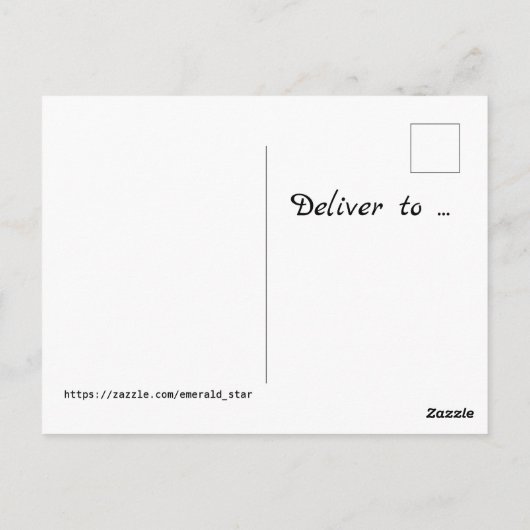 Een kleine Birdie vertelde me dat ik jarig was Rob Briefkaart (Achterkant)