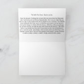 Een kleine blauwe Heron Vist Kaart (Binnen)