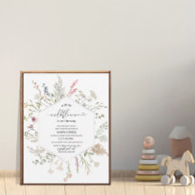 Een kleine bloem is onderweg naar de Baby van de w