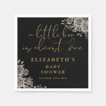 Een Kleine Boe Gotische Bloemige Baby Shower