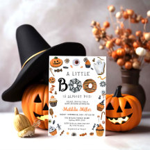 Een Kleine Boe Halloween Baby Shower