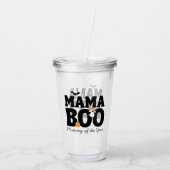 Een kleine boe heeft bijna een Halloween Baby show Acryl Drinkbeker (Achterkant)