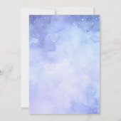 Een kleine boe heeft bijna een Halloween Baby show Kaart (Achterkant)