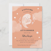 Een kleine boe heeft bijna een Halloween Baby show Kaart (Voorkant)