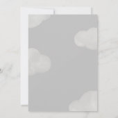 Een kleine boe heeft bijna een Halloween Baby show Kaart (Achterkant)