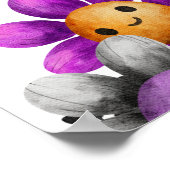 Een kleine boe heeft bijna een Halloween Baby show Poster (Hoek)