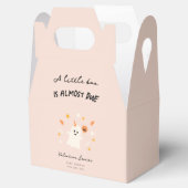 Een kleine boe is bijna Baby shower Bedankdoosjes (Geopend)