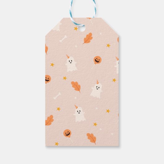 Een kleine boe is bijna Baby shower Cadeaulabel (Achterkant)