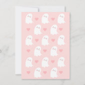 Een kleine boe is bijna Baby shower Kaart (Achterkant)