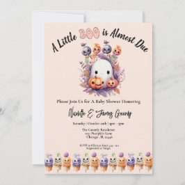 Een kleine boe is bijna verwant Baby shower Kaart