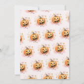 Een kleine boe is bijna verwant Baby shower Kaart (Achterkant)