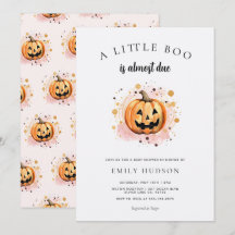 Een kleine boe is bijna verwant Baby shower