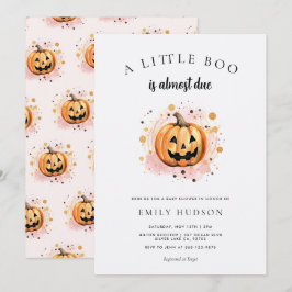 Een kleine boe is bijna verwant Baby shower Kaart