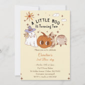 Een kleine boe wordt twee jaar kaart (Voorkant)