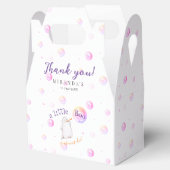Een kleine Boo Autumn baby shower Favor Box Bedankdoosjes (Geopend)