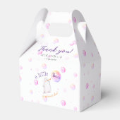 Een kleine Boo Autumn baby shower Favor Box Bedankdoosjes (Voorkant Zijde)