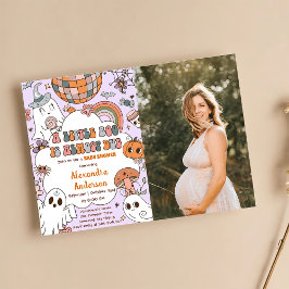 Een Kleine Boo Baby Shower Halloween Feestje Kaart