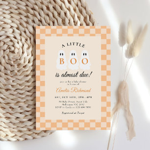 Een Kleine Boo Baby Shower Halloween Kaart