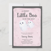 Een Kleine Boo Baby Shower Kaart (Voorkant)