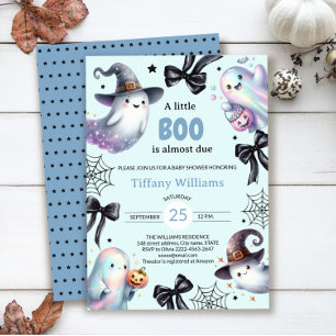 Een kleine Boo Baby shower uitnodiging Schattige