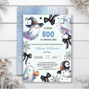 Een kleine Boo Baby shower uitnodiging Schattige
