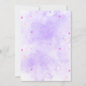 Een kleine Boo Girl Halloween Baby shower Kaart (Achterkant)