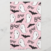 Een kleine Boo Halloween Baby shower Bingo (Achterkant)