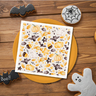 Een Kleine Boo Halloween Baby Shower Servet