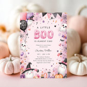 Een kleine Boo Halloween Baby shower uitnodiging