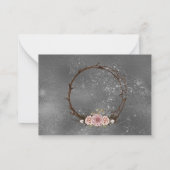 Een kleine Boo Halloween Note Kaart Notitiekaartje (Achterkant)