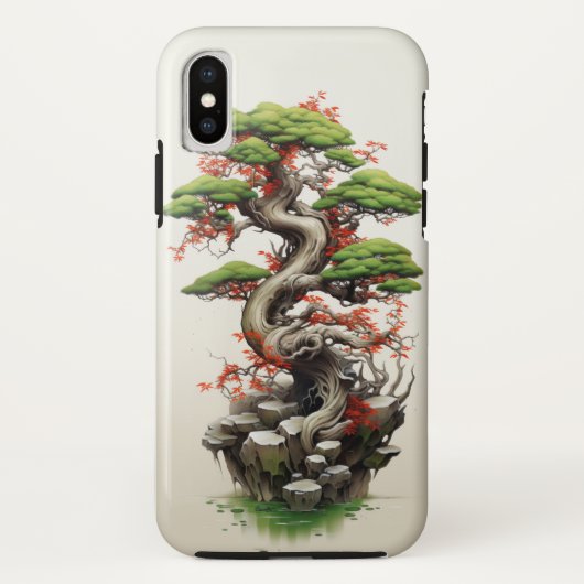 Een kleine boom bonsai art Case-Mate iPhone case (Achterkant)