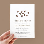 Een kleine boon brouwt modern Baby shower Kaart