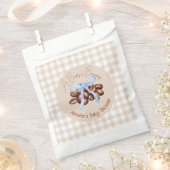 Een kleine boon is aan het brouwen bedankzakje (Geknipt)