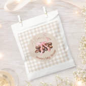 Een kleine boon is aan het brouwen bedankzakje (Geknipt)