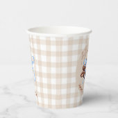 Een kleine boon is aan het brouwen papieren bekers (Rechts)