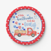 Een kleine Bord van het Baby shower van de Hartbre (Voorkant)