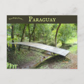 Een kleine brug in Hohenau, Paraguay Briefkaart (Voorkant)