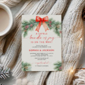 Een kleine bundel van Joy Baby shower Invitation Kaart