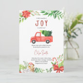 Een kleine bundel van Joy Baby shower Kaart (Staand voorkant)