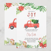 Een kleine bundel van Joy Baby shower Kaart (Voorkant / Achterkant)