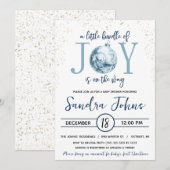 Een kleine bundel van vreugde is op de weg Baby sh Kaart (Voorkant / Achterkant)