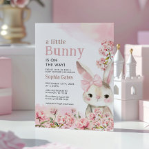 Een kleine Bunny is onderweg Baby shower