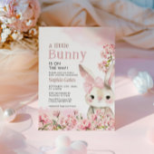 Een kleine Bunny is onderweg Baby shower Kaart
