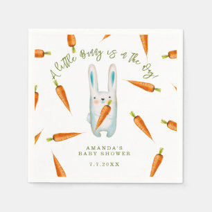 Een kleine Bunny is onderweg! Baby Shower Servet