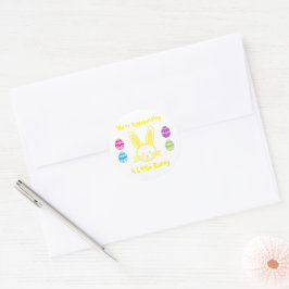 Een kleine bunny ronde sticker