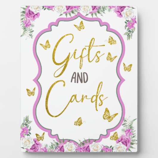 Een kleine Butterfly is onderweg. Fotoplaat (Voorkant)