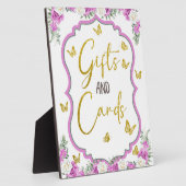 Een kleine Butterfly is onderweg. Fotoplaat (Zijkant)